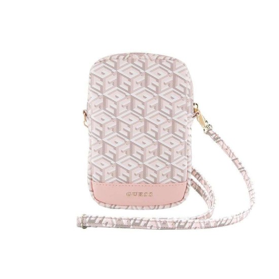 Portofel / Geantă de Umăr Guess PU G Cube cu Fermoar, Roz Portofel / Geantă de Umăr Guess PU G Cube cu Fermoar, Roz (Bakr, GUWBZPGCSPGP) by www.silkase.ro