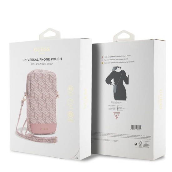 Portofel / Geantă de Umăr Guess PU G Cube cu Fermoar, Roz Portofel / Geantă de Umăr Guess PU G Cube cu Fermoar, Roz (Bakr, GUWBZPGCSPGP) by www.silkase.ro