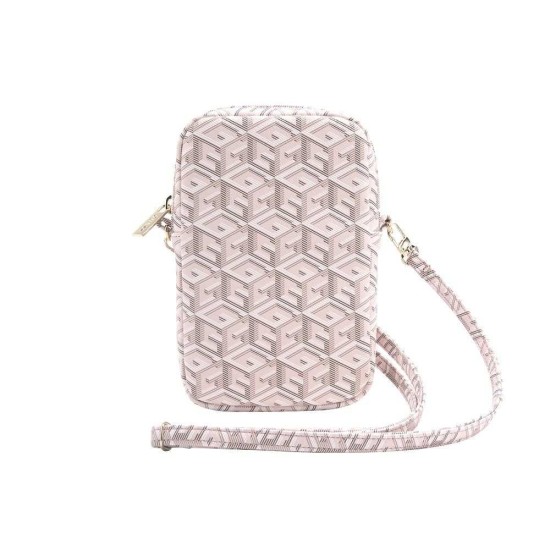 Portofel / Geantă de Umăr Guess PU G Cube cu Fermoar, Roz Portofel / Geantă de Umăr Guess PU G Cube cu Fermoar, Roz (Bakr, GUWBZPGCSPGP) by www.silkase.ro
