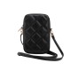 Geanta de Umar pentru Telefon Guess PU Quilted 4G Metal Logo Wallet Phone Bag Zipper Black (Genți și Borsete Telefon, GUWBZPSQSSGK) by www.silkase.ro