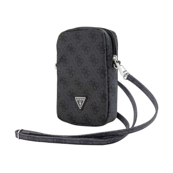 Portofel / Geantă de Umăr Guess PU 4G Triangle Logo cu Fermoar, Neagră Portofel / Geantă de Umăr Guess PU 4G Triangle Logo cu Fermoar, Neagră (Bakr, GUWBZP4GFTSK) by www.silkase.ro