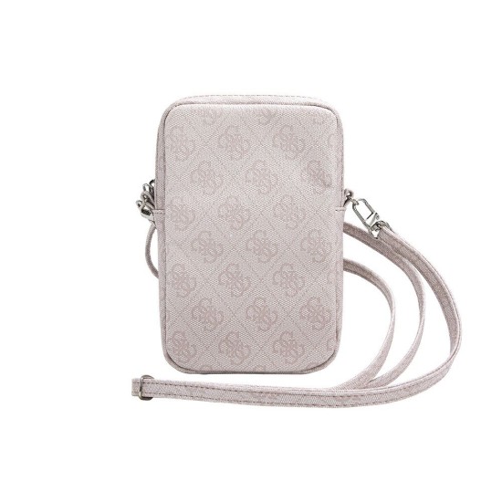Geantă de Telefon Guess PU 4G Triangle Logo Wallet Phone Bag Zipper, Roz Geantă de Telefon Guess PU 4G Triangle Logo Wallet Phone Bag Zipper, Roz (Genți și Borsete Telefon, GUWBZP4GFTSP) by www.silkase.ro