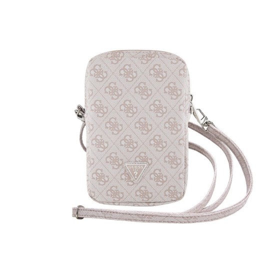 Geantă de Telefon Guess PU 4G Triangle Logo Wallet Phone Bag Zipper, Roz Geantă de Telefon Guess PU 4G Triangle Logo Wallet Phone Bag Zipper, Roz (Genți și Borsete Telefon, GUWBZP4GFTSP) by www.silkase.ro
