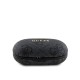 Căști Wireless TWS Guess PU 4G Metal Logo, Negre (Bakr, GUTWSP4EGK) by www.silkase.ro