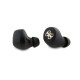Căști Wireless TWS Guess PU 4G Metal Logo, Negre (Bakr, GUTWSP4EGK) by www.silkase.ro