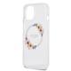 Husă Guess PC/TPU Flowers Ring Glossy Logo MagSafe pentru iPhone 15 Plus, Transparentă Husă Guess PC/TPU Flowers Ring Glossy Logo MagSafe pentru iPhone 15 Plus, Transparentă (Bakr, GUHMP15MHFWFCT) by www.silkase.ro