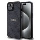 Husă de Protecție Guess PU Leather 4G Colored Ring MagSafe pentru iPhone 15, Black Husă de Protecție Guess PU Leather 4G Colored Ring MagSafe pentru iPhone 15, Black (Bakr, GUHMP15SG4GFRK) by www.silkase.ro