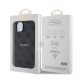 Husa Guess PU Leather 4G Colored Ring MagSafe pentru iPhone 15 Plus, Black (Bakr, GUHMP15MG4GFRK) by www.silkase.ro