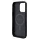 Husa Guess PU Leather 4G Colored Ring MagSafe pentru iPhone 15 Pro, Black (Bakr, GUHMP15LG4GFRK) by www.silkase.ro