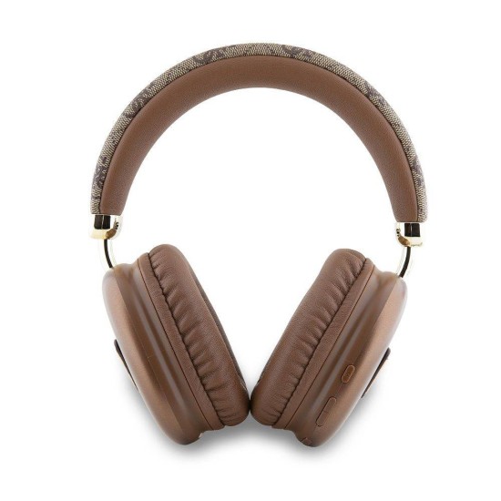 Căști Wireless Over-Ear Guess PU Leather 4G Triangle Logo, Maro Căști Wireless Over-Ear Guess PU Leather 4G Triangle Logo, Maro (Bakr, GUBHK1P4TPW) by www.silkase.ro