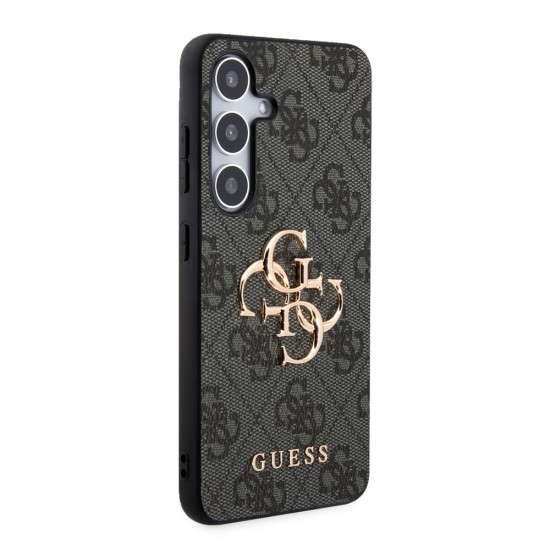Husă de protecție Guess PU 4G Metal Logo pentru Samsung Galaxy S24, Grey Husă de protecție Guess PU 4G Metal Logo pentru Samsung Galaxy S24, Grey (Bakr, GUHCS24S4GMGGR) by www.silkase.ro