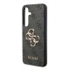 Husa Guess PU 4G Metal Logo pentru Samsung Galaxy S24+, Gri (Bakr, GUHCS24M4GMGGR) by www.silkase.ro