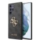 Husă Guess PU 4G Metal Logo pentru Samsung Galaxy S24 Ultra, Grey (Bakr, GUHCS24L4GMGGR) by www.silkase.ro