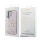 Husă Guess PU 4G Metal Logo pentru Samsung Galaxy S24 Ultra, Pink (Bakr, GUHCS24L4GMGPI) by www.silkase.ro