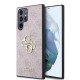 Husă Guess PU 4G Metal Logo pentru Samsung Galaxy S24 Ultra, Pink (Bakr, GUHCS24L4GMGPI) by www.silkase.ro