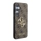 Husa Guess PU 4G Metal Logo pentru Samsung Galaxy S24, Brown (Bakr, GUHCS24S4GMGBR) by www.silkase.ro