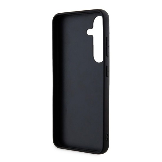 Husa Guess PU 4G Metal Logo pentru Samsung Galaxy S24, Brown (Bakr, GUHCS24S4GMGBR) by www.silkase.ro