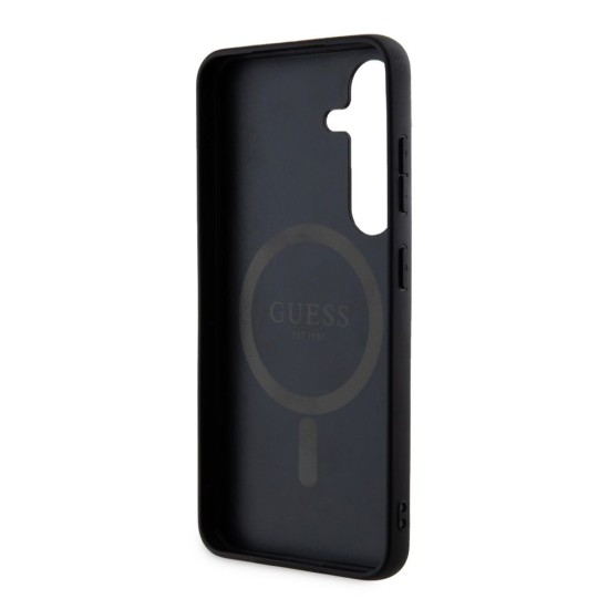 Husa Guess PU Leather 4G Colored Ring MagSafe pentru Samsung Galaxy S24, Roz Husa Guess PU Leather 4G Colored Ring MagSafe pentru Samsung Galaxy S24, Roz (Bakr, GUHMS24SG4GFRP) by www.silkase.ro