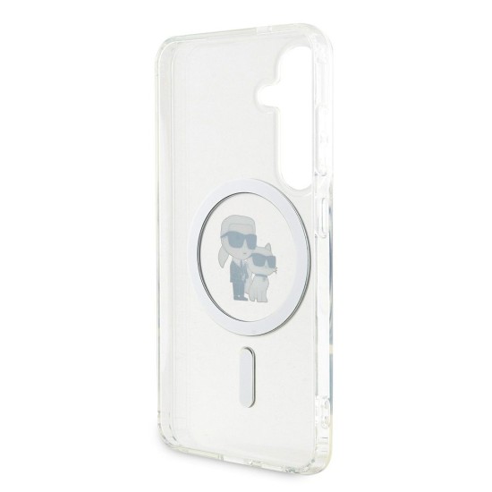 Husă Karl Lagerfeld IML Glitter Karl and Choupette MagSafe pentru Samsung Galaxy S24, Transparentă Husă Karl Lagerfeld IML Glitter Karl and Choupette MagSafe pentru Samsung Galaxy S24, Transparentă (Bakr, KLHMS24SHGKCNOT) by www.silkase.ro