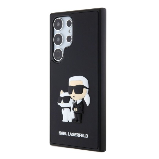 Husa Karl Lagerfeld 3D Rubber Karl and Choupette pentru Samsung Galaxy S24 Ultra, Neagra Husa Karl Lagerfeld 3D Rubber Karl and Choupette pentru Samsung Galaxy S24 Ultra, Neagra (Bakr, KLHCS24L3DRKCNK) by www.silkase.ro