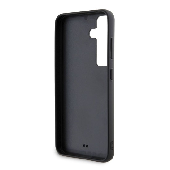 Husa Karl Lagerfeld 3D Rubber Ikonik pentru Samsung Galaxy S24, Neagra (Bakr, KLHCS24S3DRKINK) by www.silkase.ro