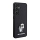 Husa Karl Lagerfeld PU Saffiano Metal Karl and Choupette pentru Samsung Galaxy S24, Black Husa Karl Lagerfeld PU Saffiano Metal Karl and Choupette pentru Samsung Galaxy S24, Black (Bakr, KLHCS24SPSAKCMPK) by www.silkase.ro