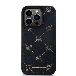 Husa Karl Lagerfeld PU Karl Heads Pattern MagSafe pentru iPhone 15 Pro Max, Neagra Husa Karl Lagerfeld PU Karl Heads Pattern MagSafe pentru iPhone 15 Pro Max, Neagra