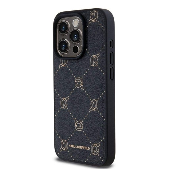 Husa Karl Lagerfeld PU Karl Heads Pattern MagSafe pentru iPhone 15 Pro Max, Neagra Husa Karl Lagerfeld PU Karl Heads Pattern MagSafe pentru iPhone 15 Pro Max, Neagra (Bakr, KLHMP15XPGKHPHK) by www.silkase.ro