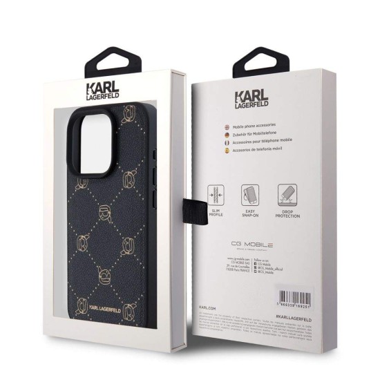 Husa Karl Lagerfeld PU Karl Heads Pattern MagSafe pentru iPhone 15 Pro Max, Neagra Husa Karl Lagerfeld PU Karl Heads Pattern MagSafe pentru iPhone 15 Pro Max, Neagra (Bakr, KLHMP15XPGKHPHK) by www.silkase.ro