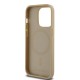Husa Karl Lagerfeld PU Karl Heads Pattern MagSafe pentru iPhone 14 Pro Max, Bej (Bakr, KLHMP14XPGKHPHE) by www.silkase.ro