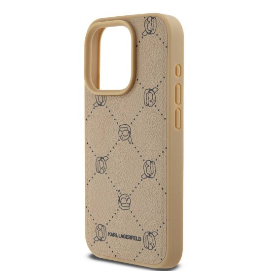 Husa Karl Lagerfeld PU Karl Heads Pattern MagSafe pentru iPhone 15 Pro, Bej Husa Karl Lagerfeld PU Karl Heads Pattern MagSafe pentru iPhone 15 Pro, Bej (Bakr, KLHMP15LPGKHPHE) by www.silkase.ro