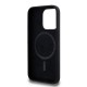 Husa Karl Lagerfeld Liquid Silicone Karl and Choupette MagSafe pentru iPhone 15 Pro, Neagra (Bakr, KLHMP15LSCMKCRHK) by www.silkase.ro