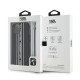 Husa Karl Lagerfeld PU Saffiano Athleisure Stripe and Strap pentru iPhone 15, Roz (Bakr, KLHCP15SPAMSCNSP) by www.silkase.ro