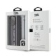 Husa Karl Lagerfeld PU Saffiano Athleisure Stripe and Strap pentru iPhone 15 Pro Max, Roz (Bakr, KLHCP15XPAMSCNSP) by www.silkase.ro