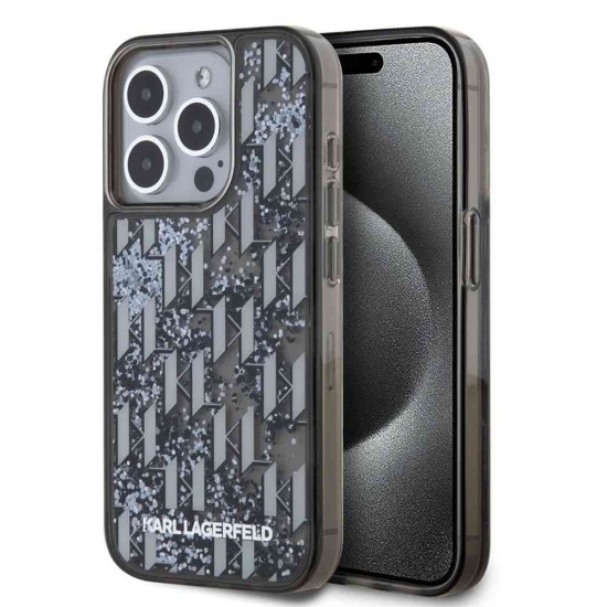 Husa Karl Lagerfeld Liquid Glitter Monogram Gradient pentru iPhone 15 Pro Max, Neagra Husa Karl Lagerfeld Liquid Glitter Monogram Gradient pentru iPhone 15 Pro Max, Neagra (Bakr, KLHCP15XLKLGKCCK) by www.silkase.ro