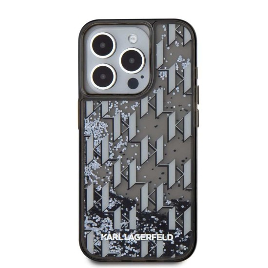 Husa Karl Lagerfeld Liquid Glitter Monogram Gradient pentru iPhone 15 Pro Max, Neagra Husa Karl Lagerfeld Liquid Glitter Monogram Gradient pentru iPhone 15 Pro Max, Neagra (Bakr, KLHCP15XLKLGKCCK) by www.silkase.ro