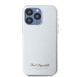 Husa Karl Lagerfeld Grained PU Hotel RSG pentru iPhone 15 Pro Max, Gri Husa Karl Lagerfeld Grained PU Hotel RSG pentru iPhone 15 Pro Max, Gri
