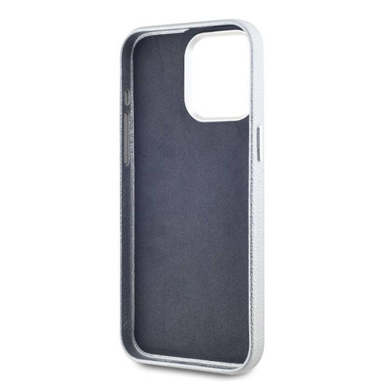 Husa Karl Lagerfeld Grained PU Hotel RSG pentru iPhone 15 Pro Max, Gri Husa Karl Lagerfeld Grained PU Hotel RSG pentru iPhone 15 Pro Max, Gri (Bakr, KLHCP15XPGWCMKHG) by www.silkase.ro
