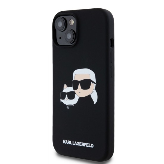 Husa Karl Lagerfeld Liquid Silicone Double Heads MagSafe pentru iPhone 15 Pro Max, Neagra Husa Karl Lagerfeld Liquid Silicone Double Heads MagSafe pentru iPhone 15 Pro Max, Neagra (Bakr, KLHMP15XSKCHPPLK) by www.silkase.ro