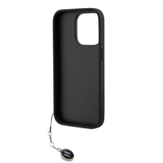Husa Karl Lagerfeld PU Saffiano Rhinestone Charm pentru iPhone 15 Pro Max, Neagra Husa Karl Lagerfeld PU Saffiano Rhinestone Charm pentru iPhone 15 Pro Max, Neagra (Bakr, KLHCP15XPSAKDGCK) by www.silkase.ro