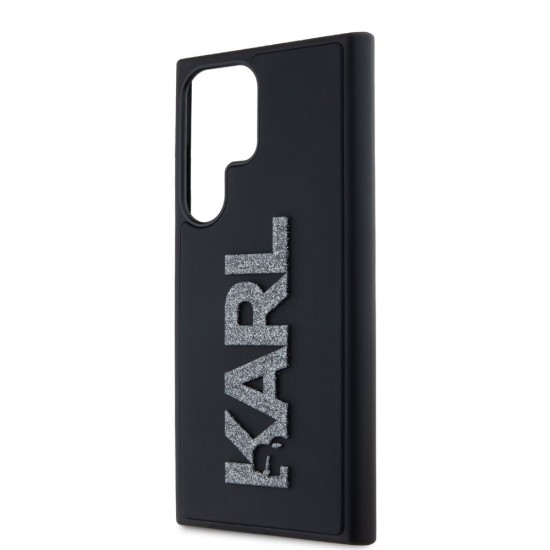 Husa Karl Lagerfeld 3D Rubber Glitter Logo pentru Samsung Galaxy S24 Ultra, Neagra Husa Karl Lagerfeld 3D Rubber Glitter Logo pentru Samsung Galaxy S24 Ultra, Neagra (Bakr, KLHCS24L3DMBKCK) by www.silkase.ro