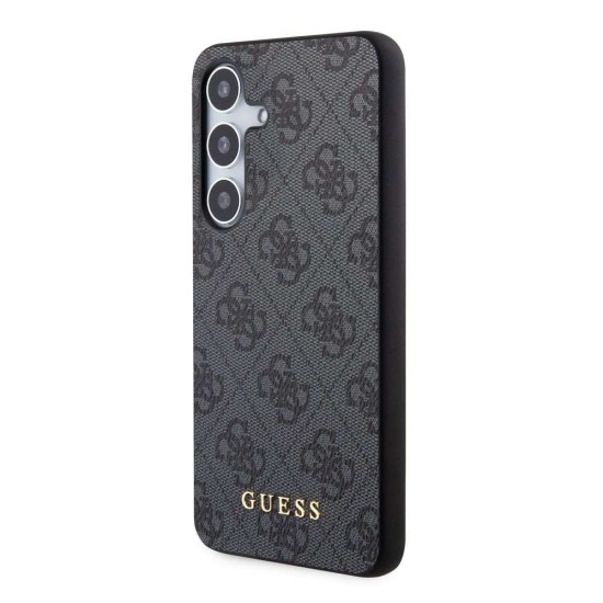 Husa Guess 4G pentru Samsung Galaxy S24, Neagra (Bakr, GUHCS24SG4GFGR) by www.silkase.ro