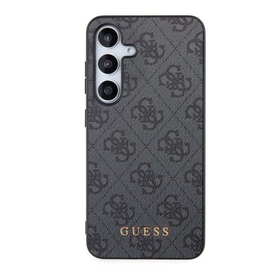 Husa Guess 4G pentru Samsung Galaxy S24, Neagra (Bakr, GUHCS24SG4GFGR) by www.silkase.ro