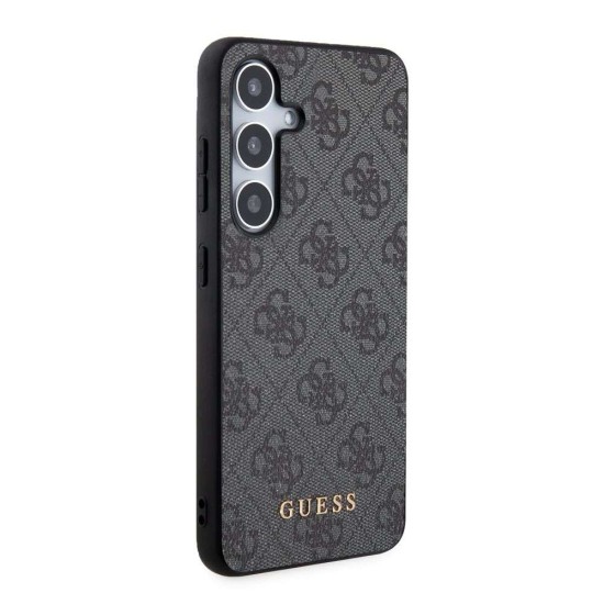 Husa Guess 4G pentru Samsung Galaxy S24, Neagra (Bakr, GUHCS24SG4GFGR) by www.silkase.ro