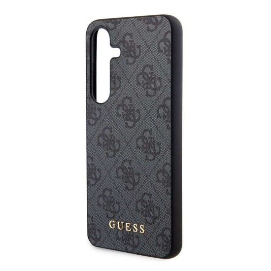 Husa Guess 4G pentru Samsung Galaxy S24, Neagra (Bakr, GUHCS24SG4GFGR) by www.silkase.ro
