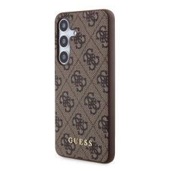 Husa Guess 4G pentru Samsung Galaxy S24, Maro Husa Guess 4G pentru Samsung Galaxy S24, Maro