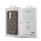 Husa Guess 4G pentru Samsung Galaxy S24, Maro (Bakr, GUHCS24SG4GFBR) by www.silkase.ro