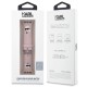 Curea Karl Lagerfeld Karl and Choupette Head NFT pentru Apple Watch 42/44/45/46/49mm Pink (Bakr, KLAWLSLKCNP) by www.silkase.ro