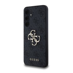 Husă Guess PU 4G Metal Logo pentru Samsung Galaxy A35 5G, Grey Husă Guess PU 4G Metal Logo pentru Samsung Galaxy A35 5G, Grey