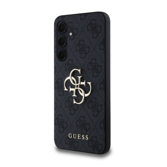 Husă Guess PU 4G Metal Logo pentru Samsung Galaxy A35 5G, Grey Husă Guess PU 4G Metal Logo pentru Samsung Galaxy A35 5G, Grey (Bakr, GUHCSA354GMGGR) by www.silkase.ro